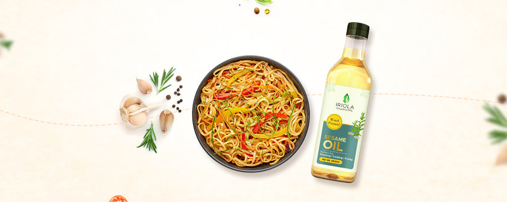 Easy Delicious Garlic Noodles With Sesame Oil – Nayesha Oil Mills