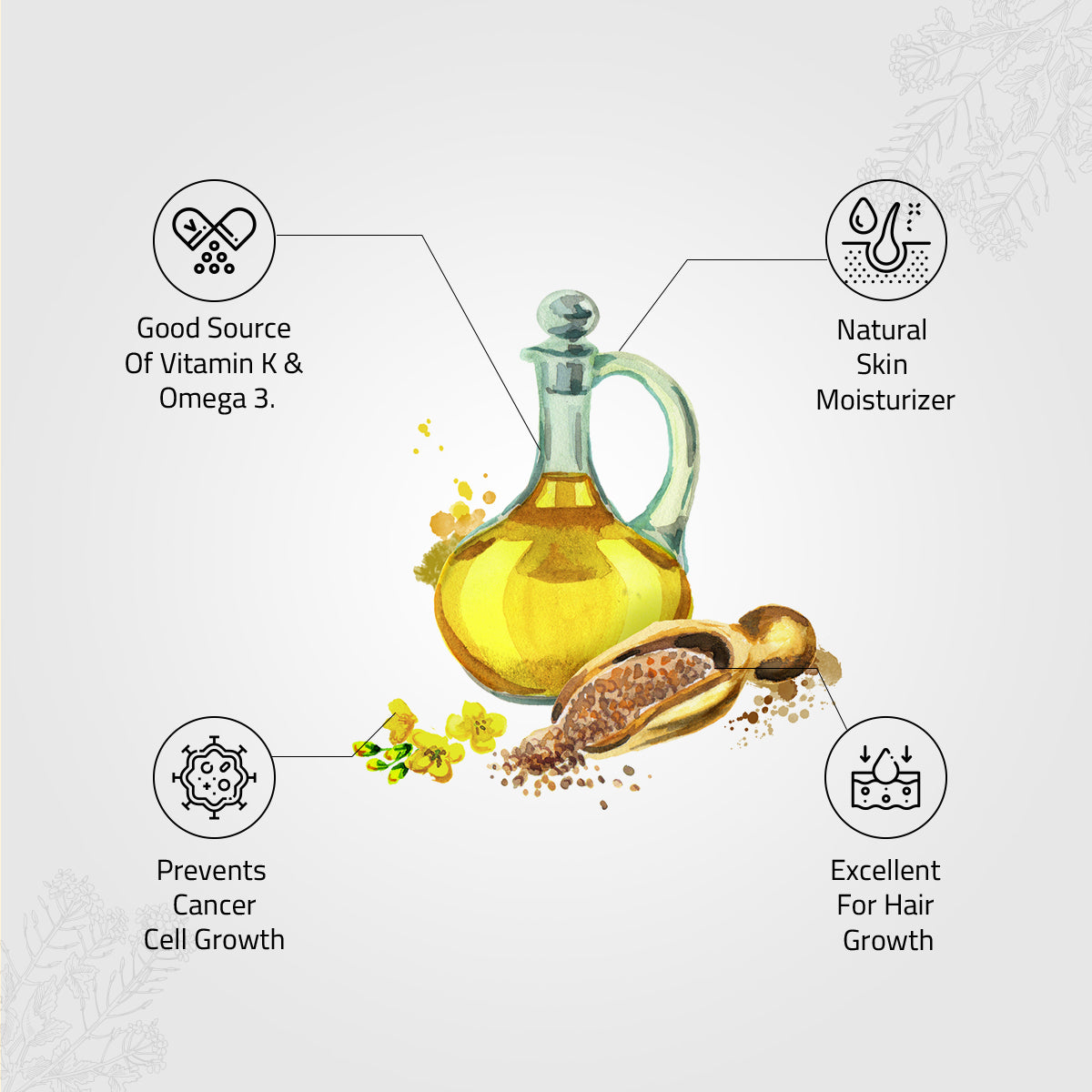 Cold Pressed Mustard Oil