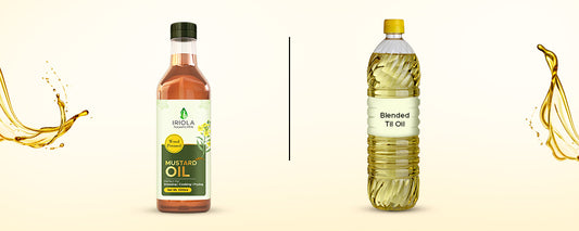 Cold Pressed And Normal Mustard Oil