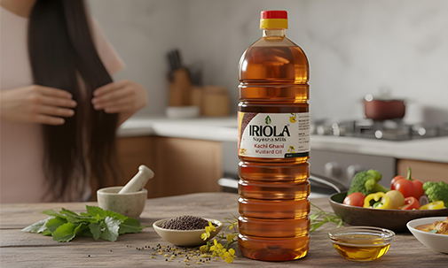 Kachi Ghani Mustard Oil Benefits for Health, Hair, Skin and Cooking