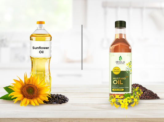 Sunflower Oil Vs Mustard Oil
